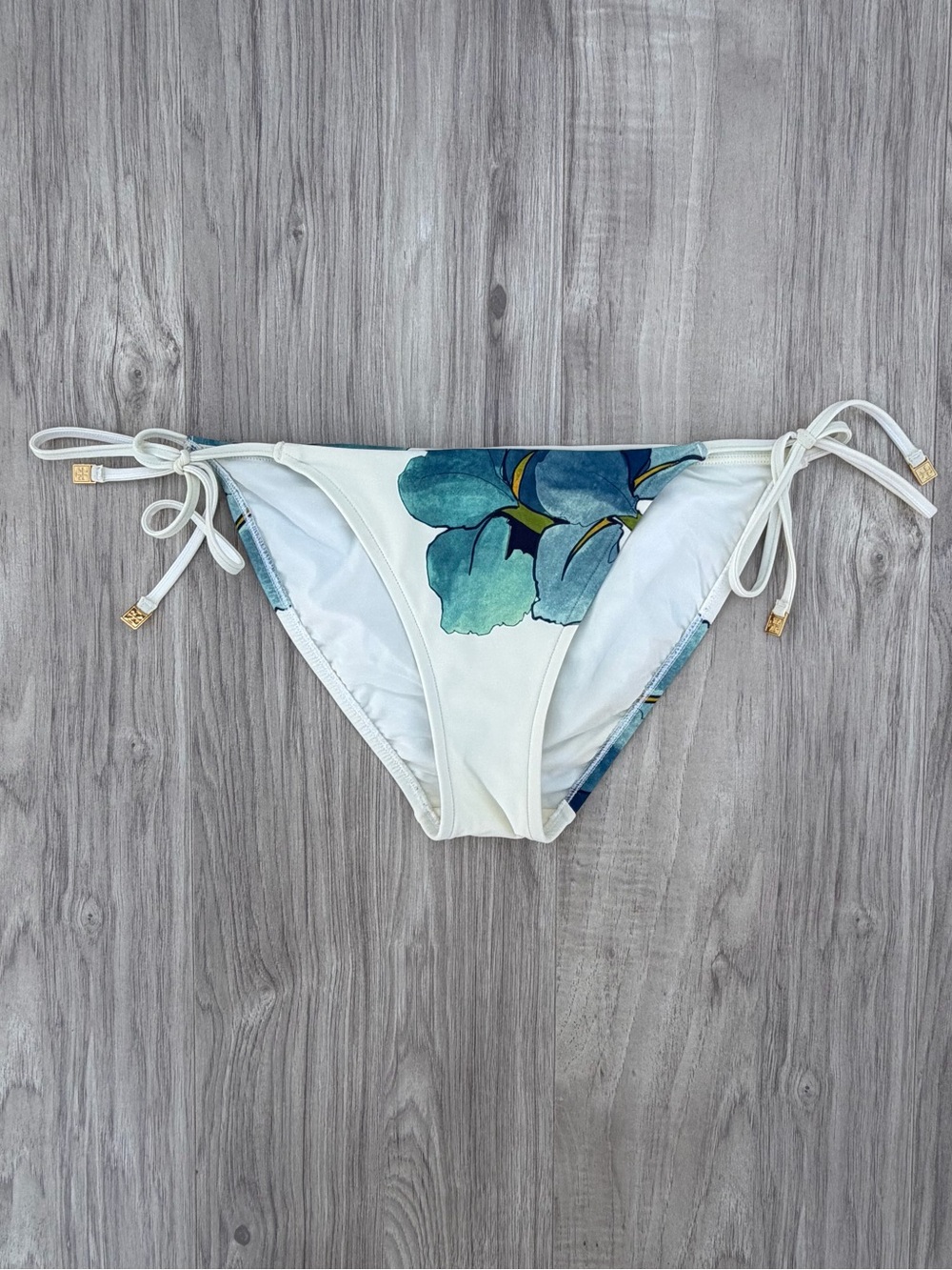 Tory Burch floral side-tie bikini bottoms